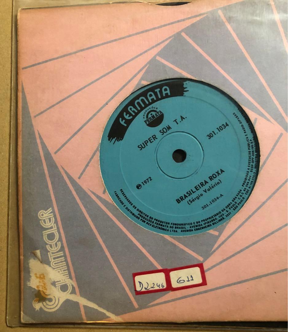 SUPERSOM T.A. オリジナル7inchレコード