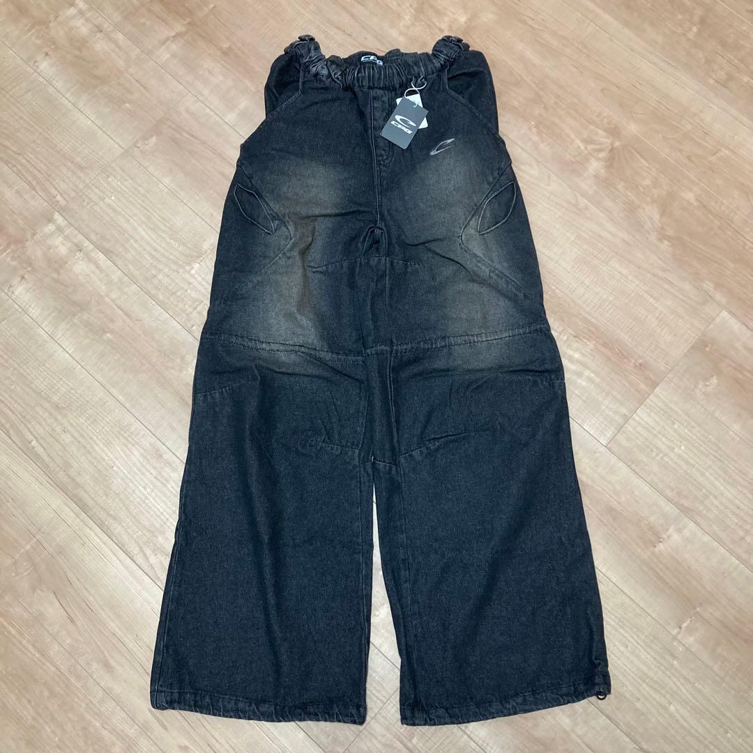 パンツ FLAGSTUFF CPG RHOMBUS FADE DENIM PANTS