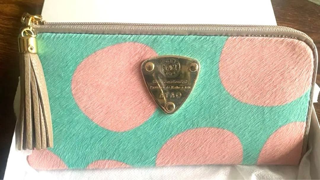 最終お値下げ！【新品】ATAO長財布 リモエッグザウルス！