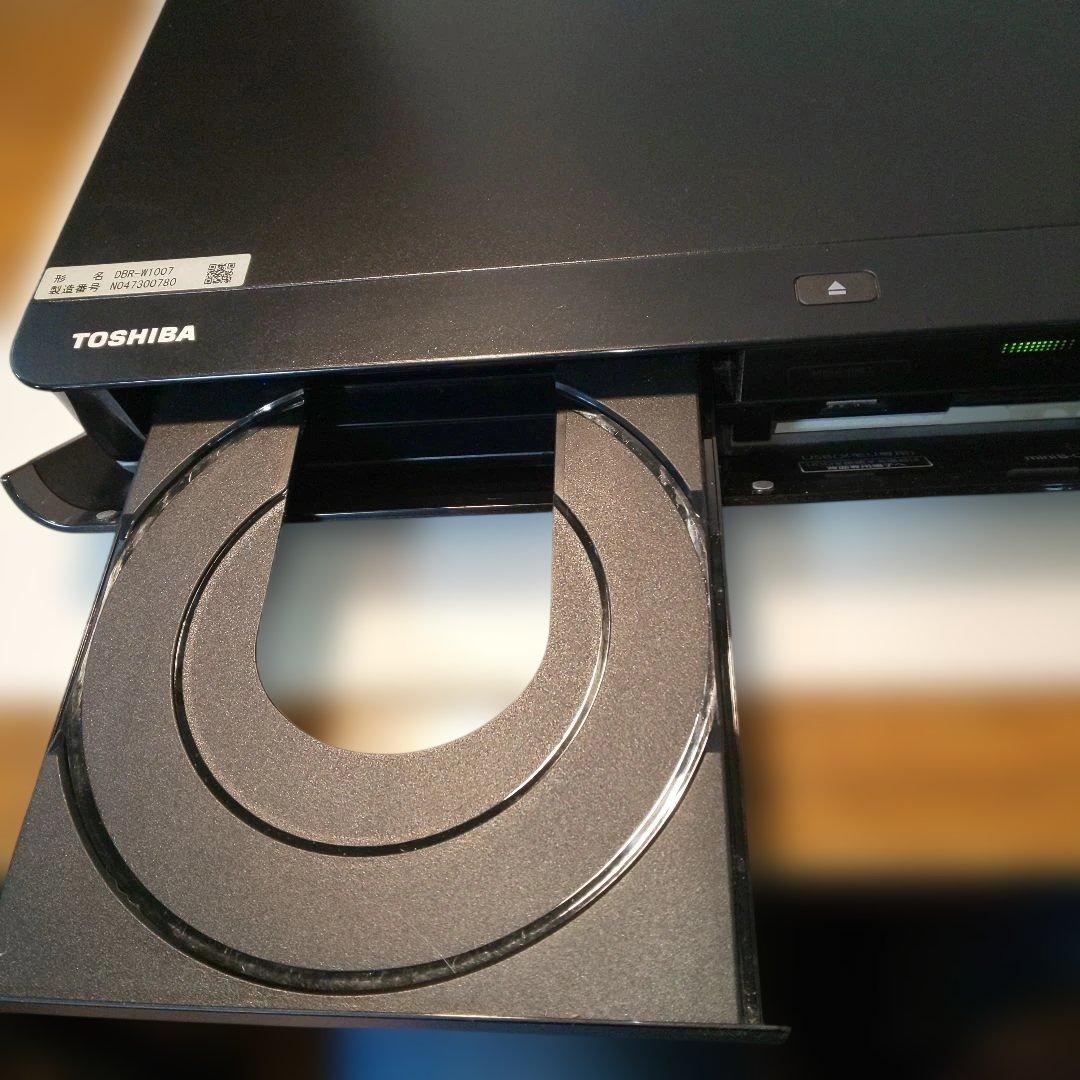 TOSHIBA REGZA ブルーレイレコーダー DBR-W1007