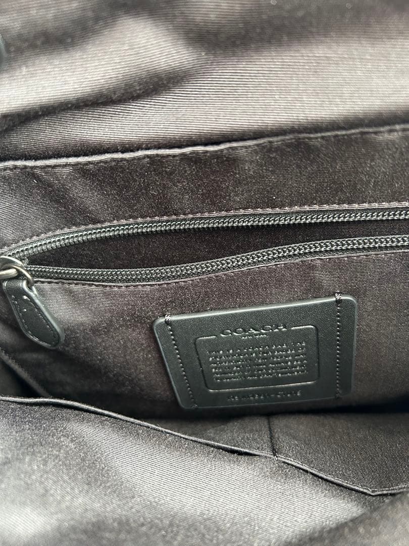 【新品未使用】COACH スプリント　バックパック 黒 CT015