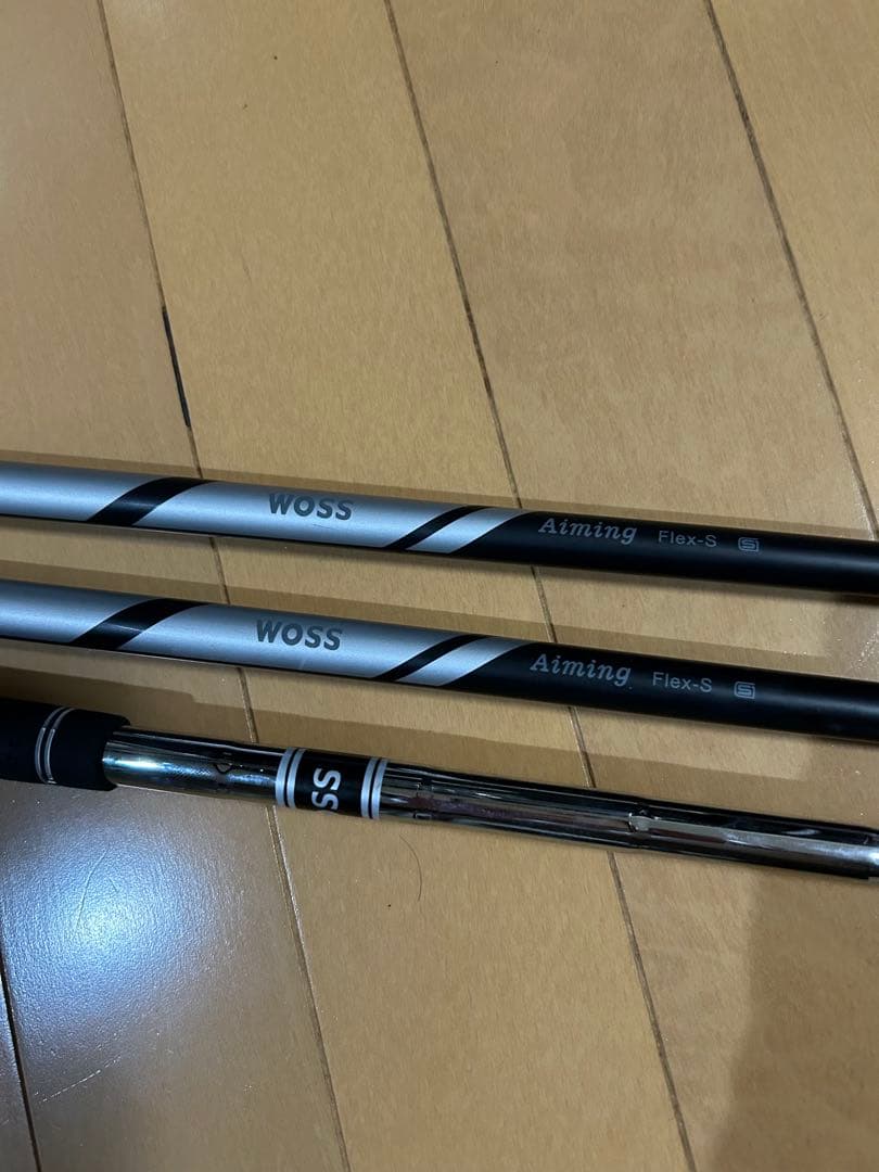 woss ウェッジチッパー56° ユーティリティアイアン6番27° 7番31°