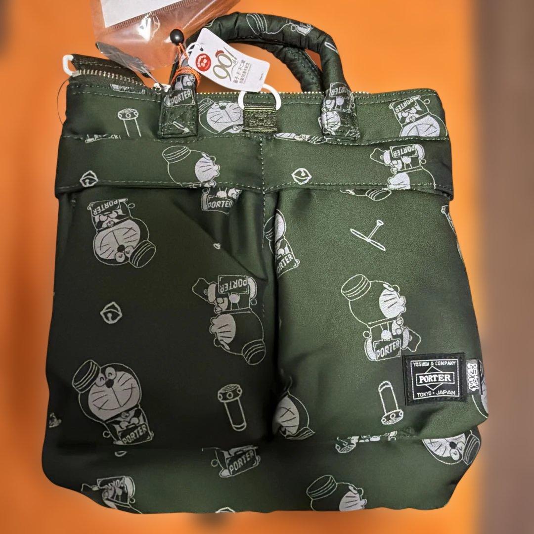 PORTER ドラえもん　コラボ　ヘルメットバッグ　新品未使用　タグ付き