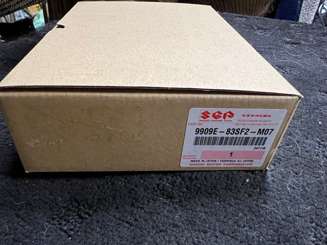 SUZUKI 純正　ビルトインETC車載器　新品未使用