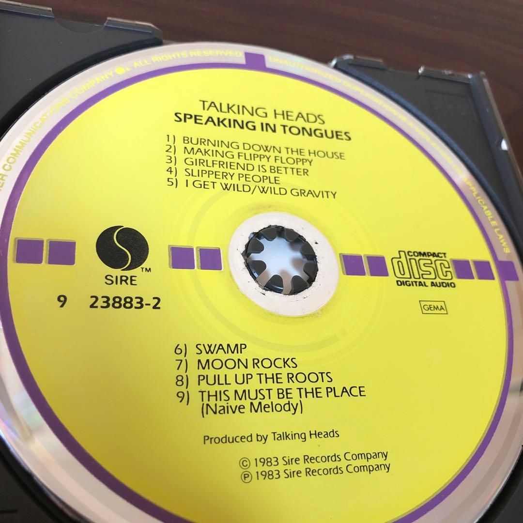 CD☆金シール帯／トーキング・ヘッズ／スピーキング・イン・タングズ／旧規格