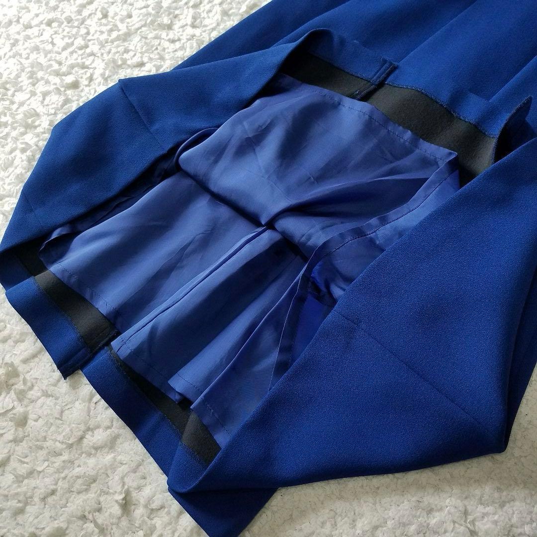 極美品✨アドーア ハイツイストアムンゼンドレス フレアワンピース ブルー