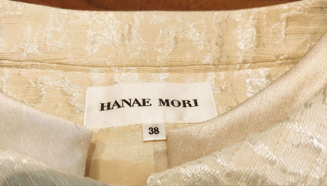 【未使用品】HANAEMORI ハナエモリ　セットアップ　ホワイト　クリーム