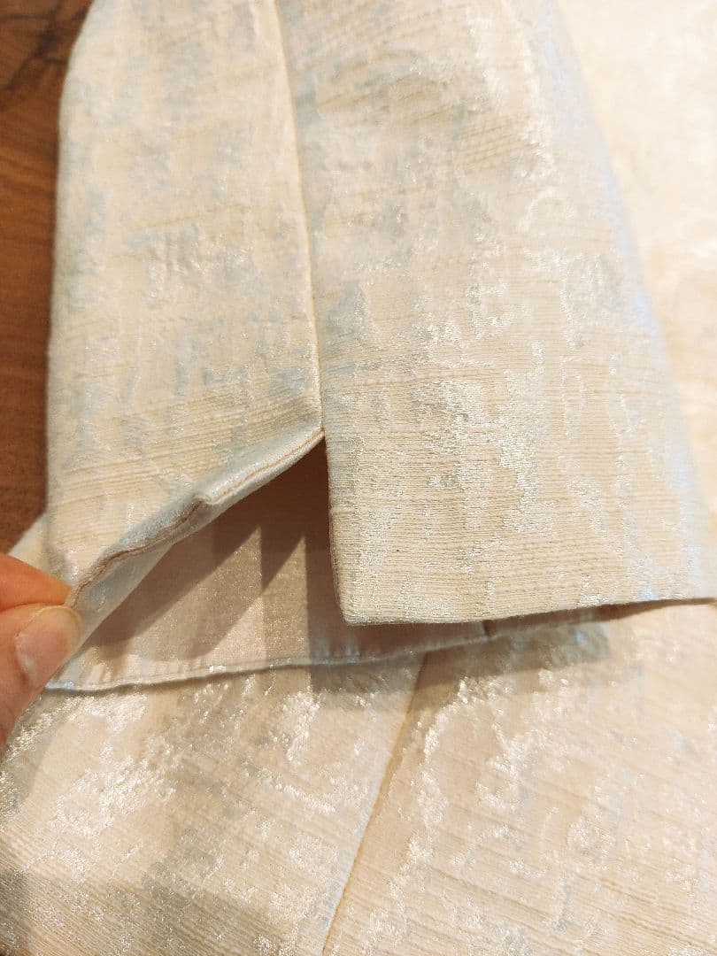 【未使用品】HANAEMORI ハナエモリ　セットアップ　ホワイト　クリーム