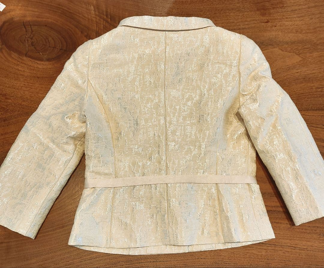 【未使用品】HANAEMORI ハナエモリ　セットアップ　ホワイト　クリーム