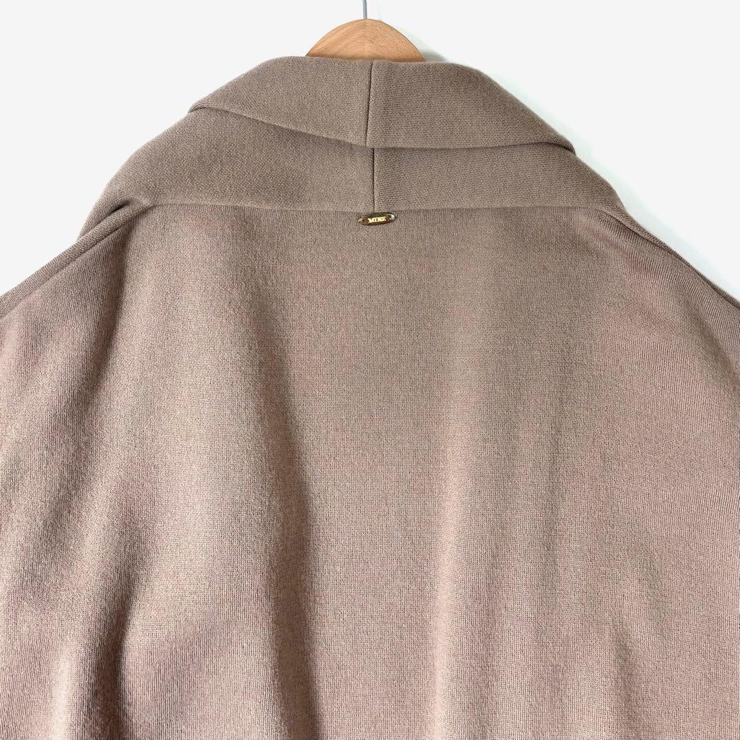 MUSE de Deuxieme Classe スムースニットガウンコート