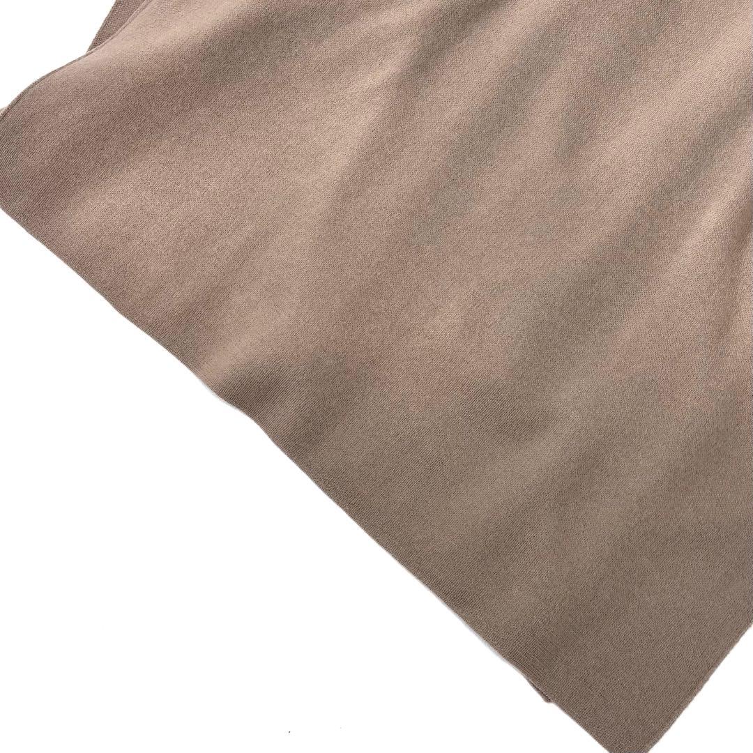 MUSE de Deuxieme Classe スムースニットガウンコート