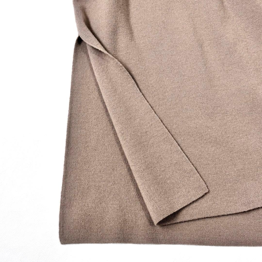 MUSE de Deuxieme Classe スムースニットガウンコート