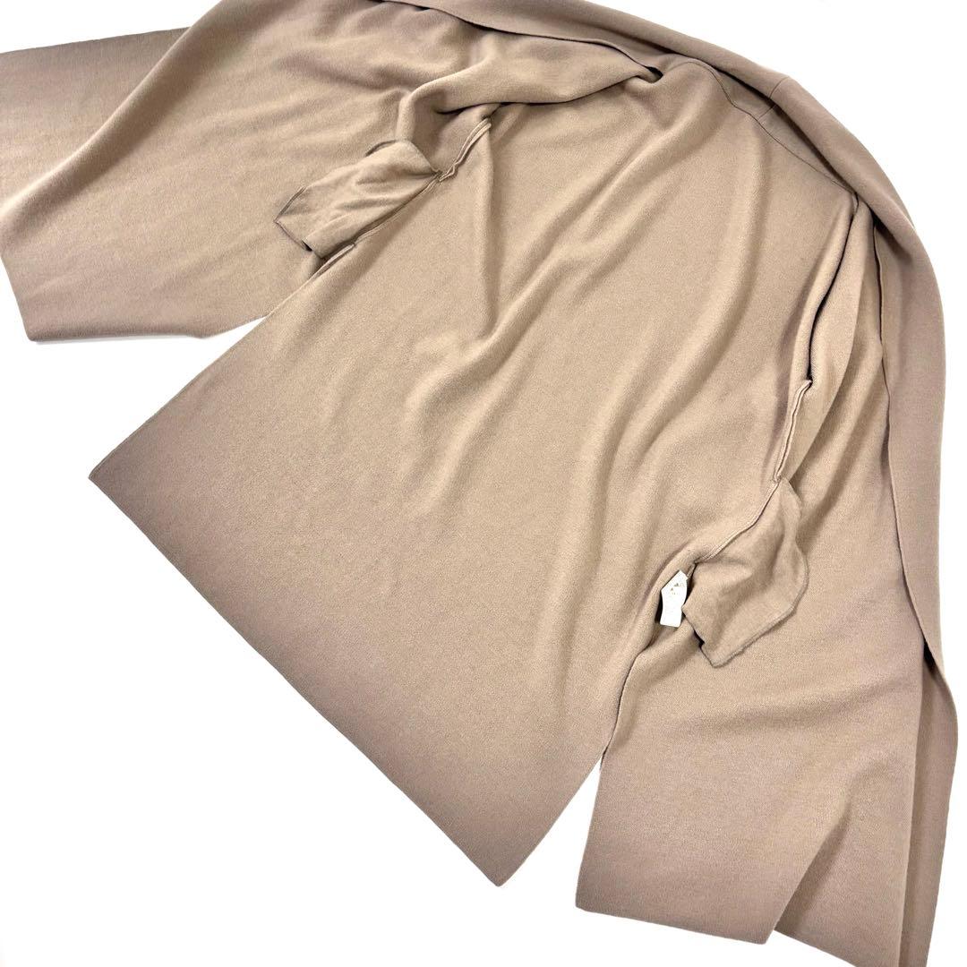 MUSE de Deuxieme Classe スムースニットガウンコート