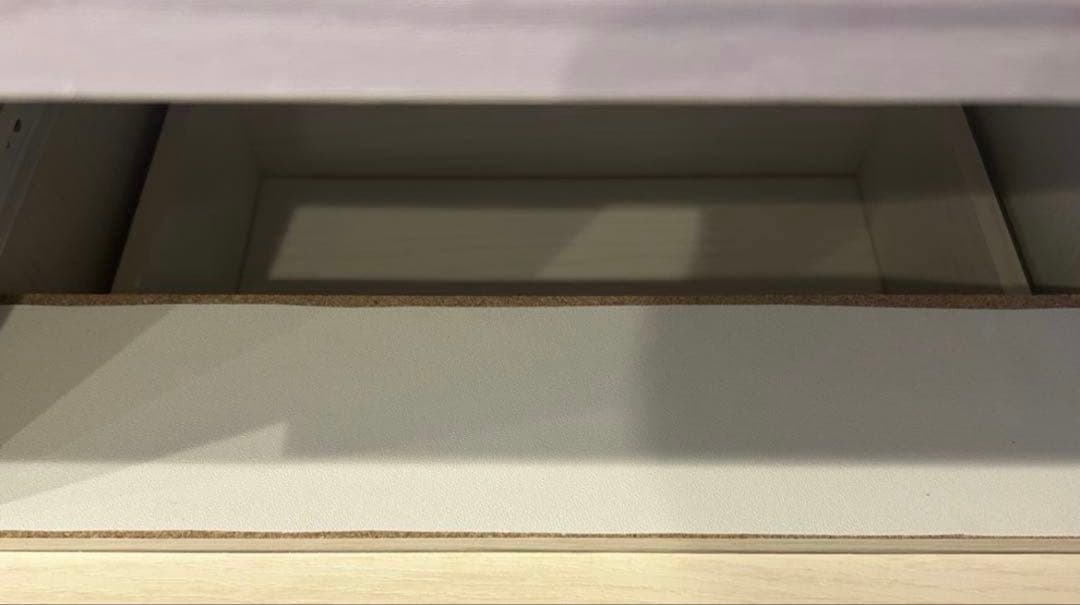 4段チェスト ニトリ 幅80×奥行40×高さ90cm (ホワイトウォッシュ)