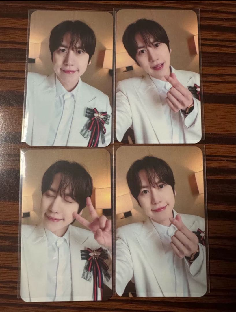 super junior キュヒョン 台湾 コンサート 入場特典 4枚セット