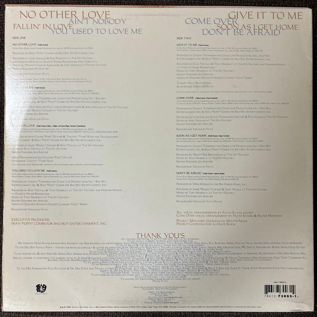 ⭐︎USオリジナル盤⭐︎ Faith Evans / Faith （送料無料）