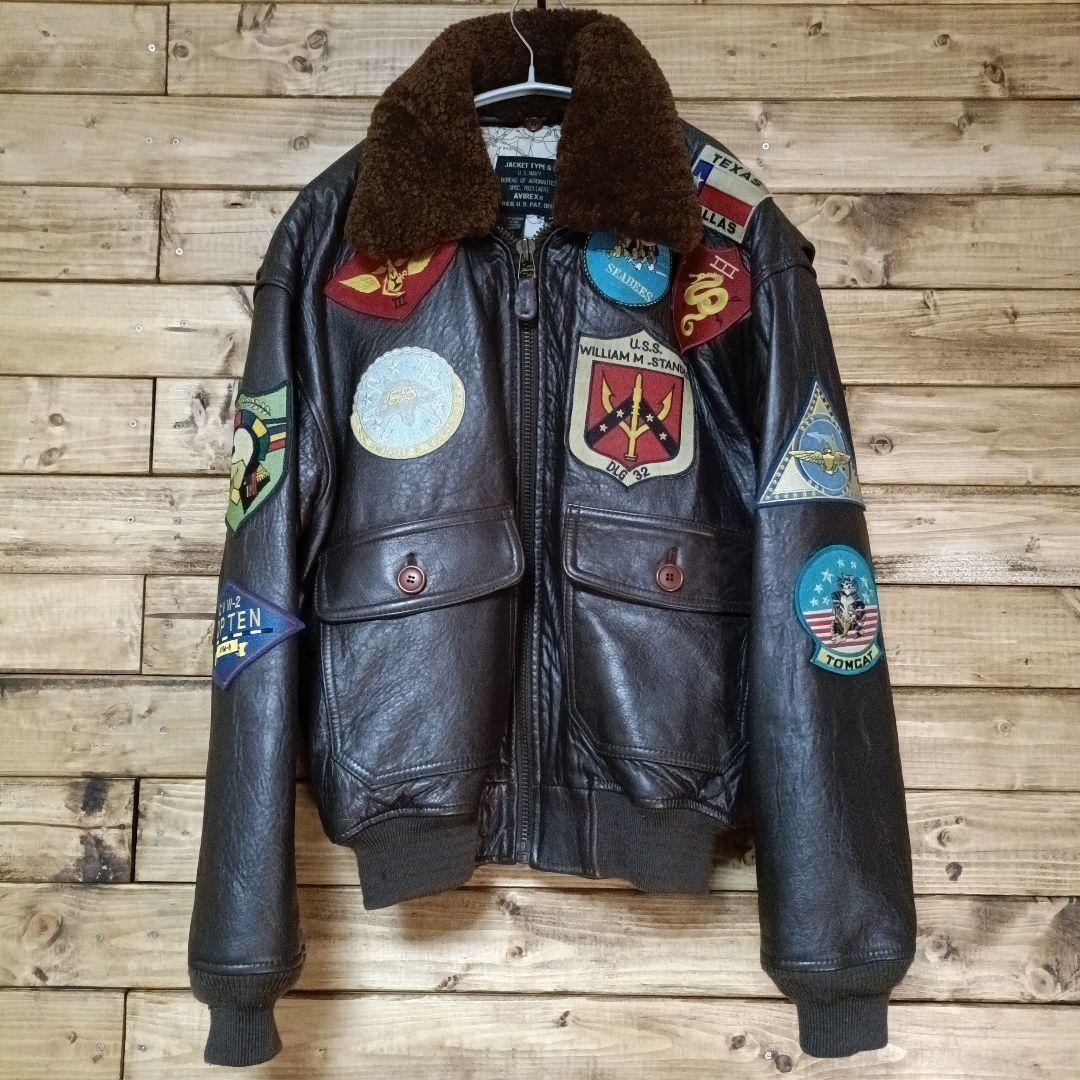 AVIREX G-1 トップガン フライトジャケット M ファー 脱着