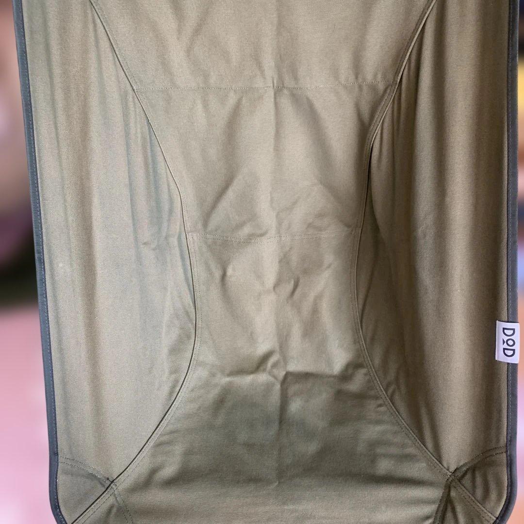 DOD(ディーオーディー) スゴイッス カーキ　アウトドアチェア