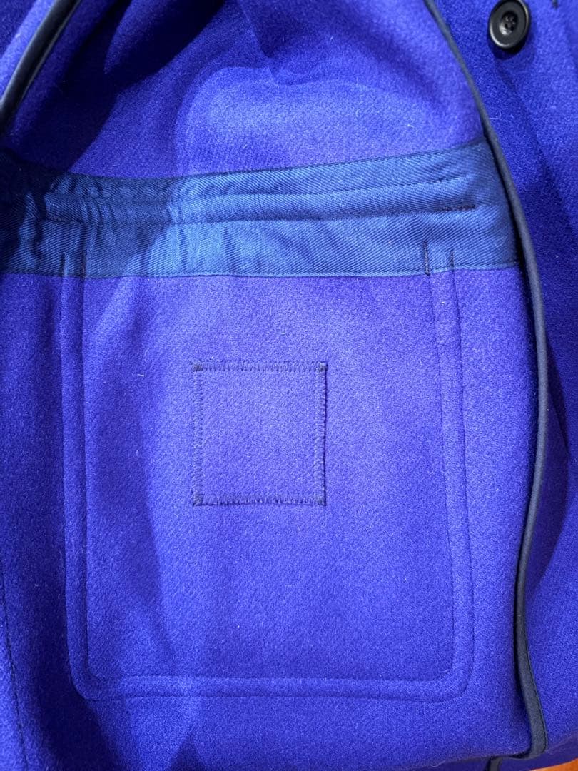 Montgomery TAKEO KIKUCHI コラボ　ダッフルコート　青紫