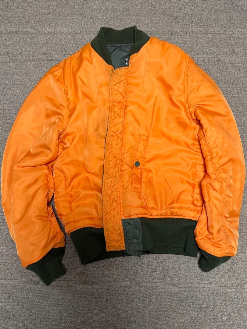 【美品】90s ALPHAMA-1 フライトジャケット 中綿入り M サイズ