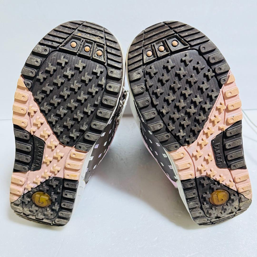 24.5cmバートンスノーボードブーツ(女性用) ブラウン/ピンク