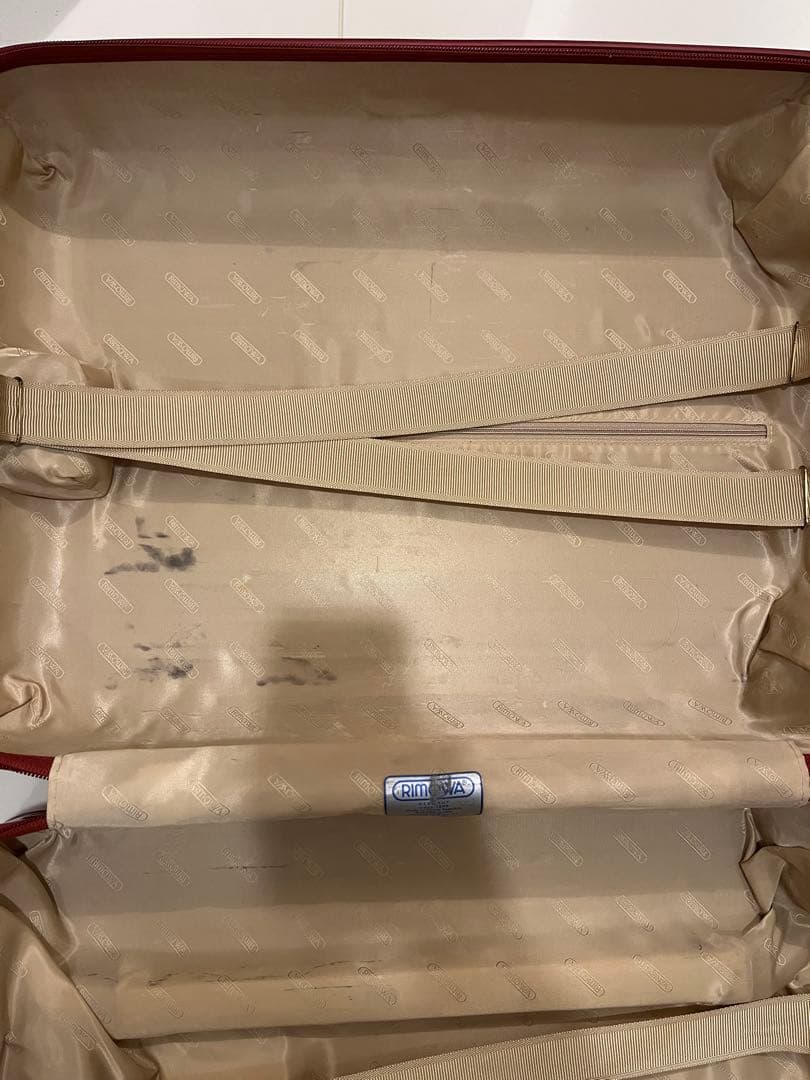 リモワ　サルサ　レッド キャリーケース 360度回転ホイール