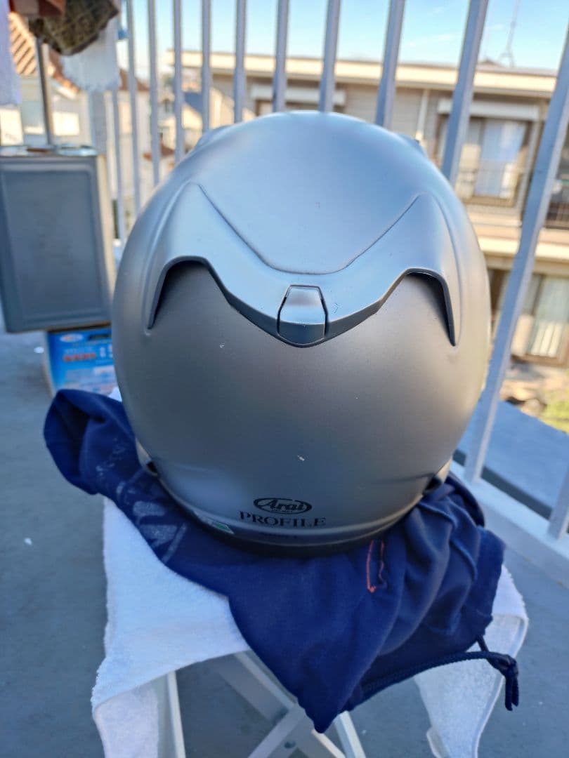 Arai PROFILE　マットシルバー アライ　L サイズ