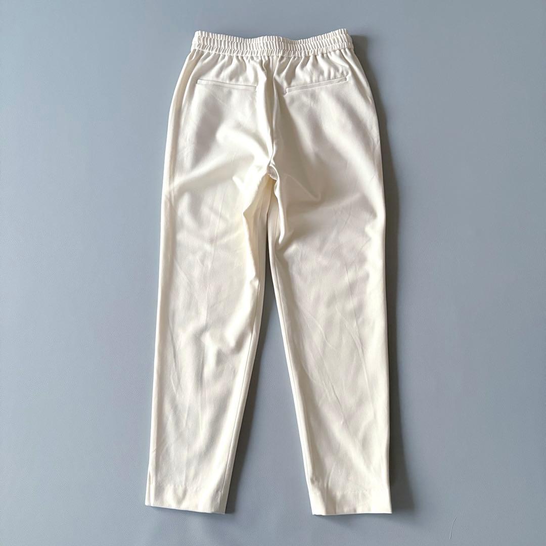 ■美品現行プルミエアロンディスモン【定価1.9】両面起毛パンツ オフホワイト38