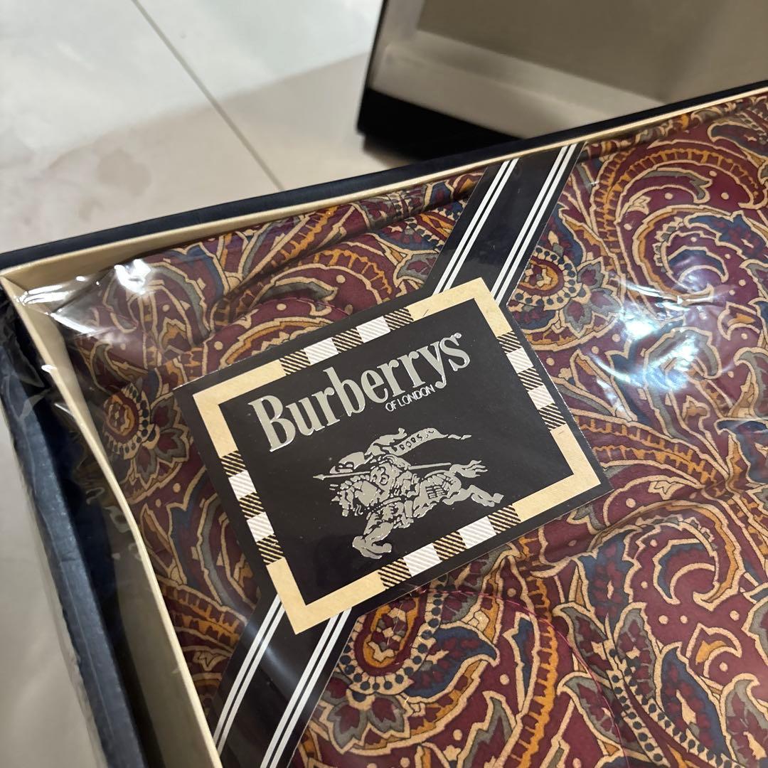 バーバリー　Burberry ウール　羊毛掛ふとん　肌掛け