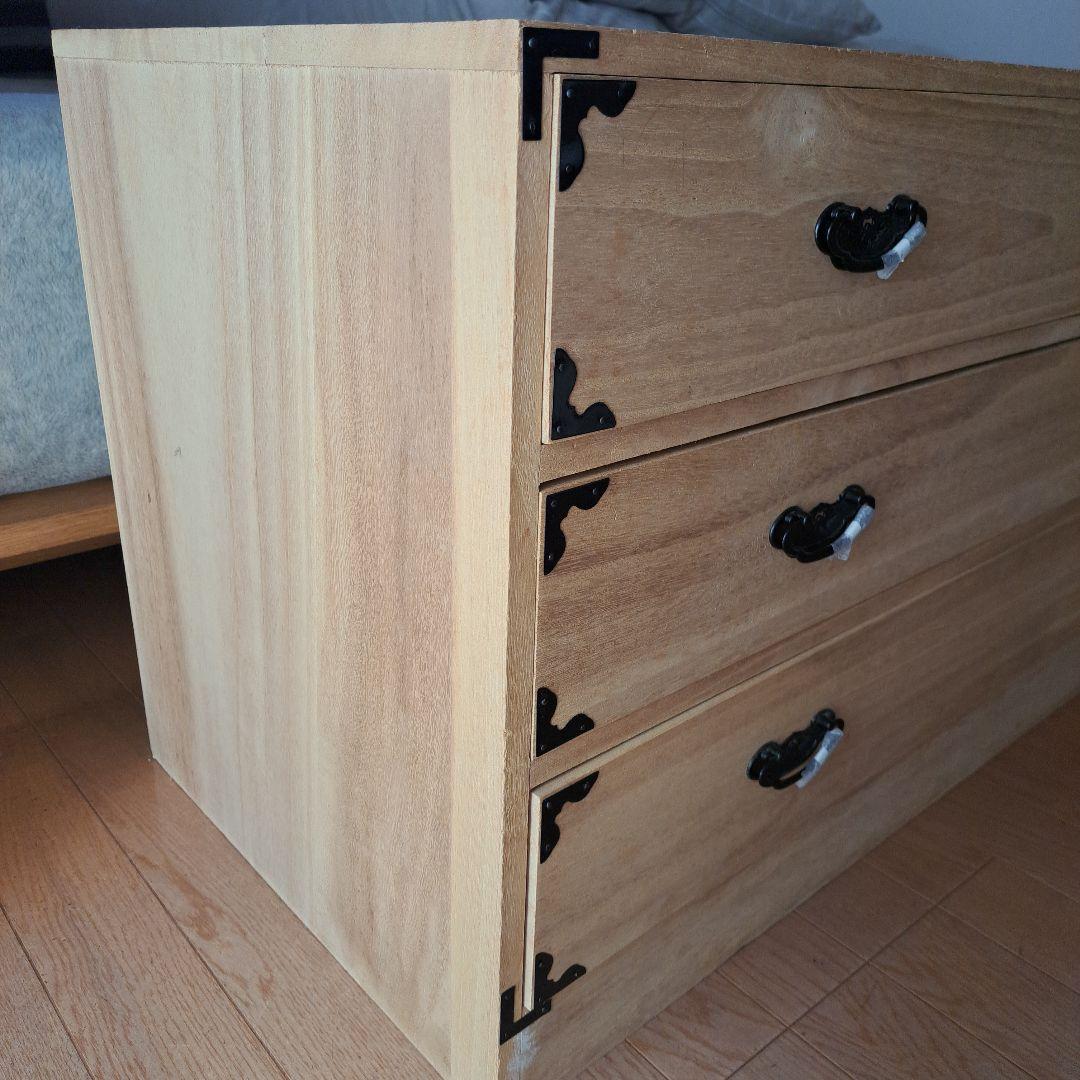 桐箪笥　三段　着物ダンス