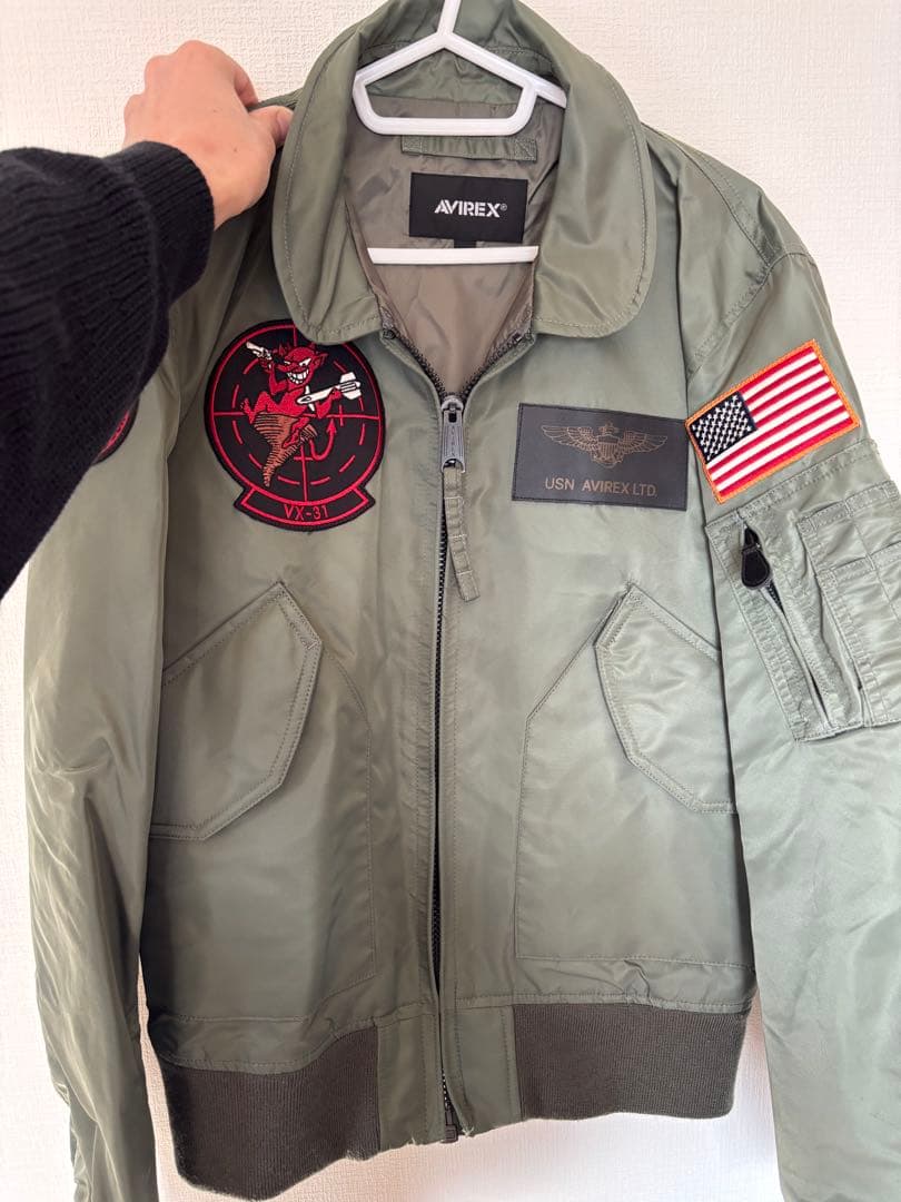 [AVIREX ] トップガン CWU-36/P VX-31 フライトジャケット