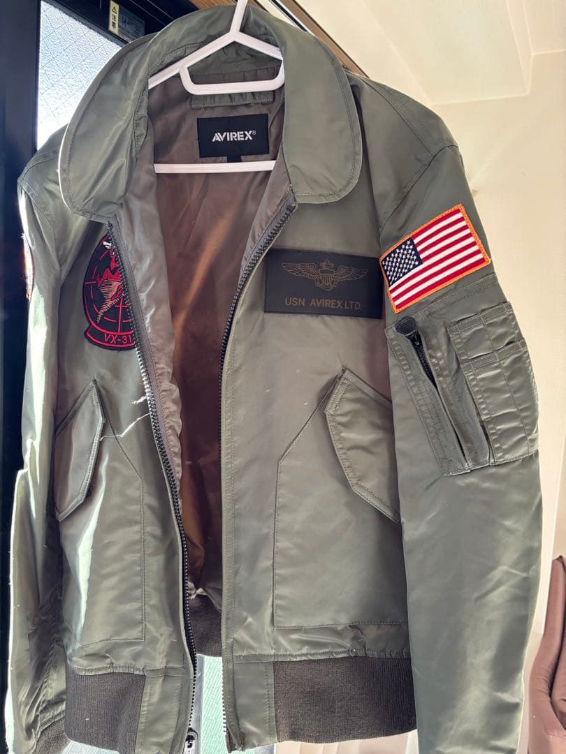 [AVIREX ] トップガン CWU-36/P VX-31 フライトジャケット