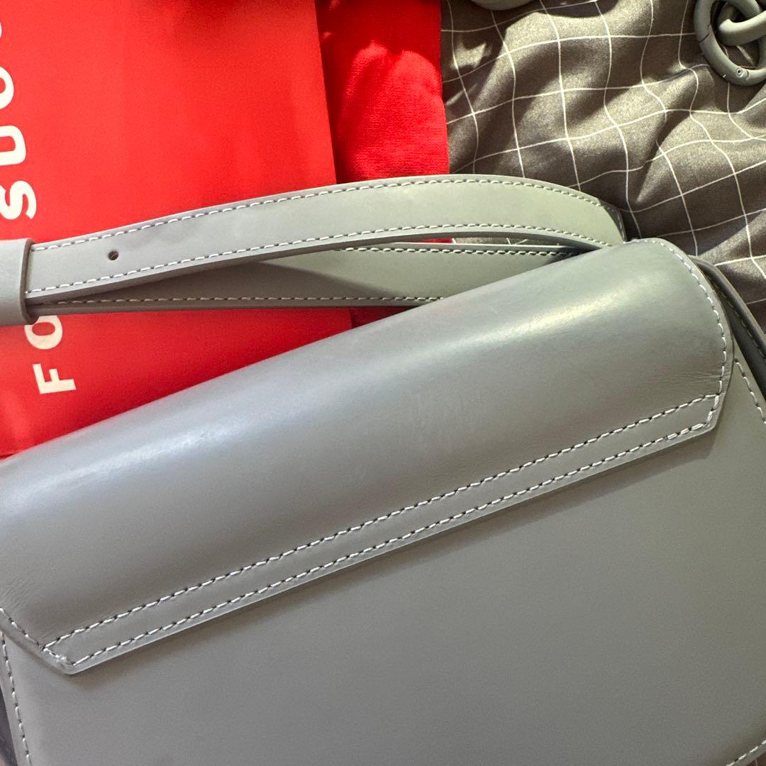 DIESEL ディーゼル 1dr ショルダーバッグ グレー