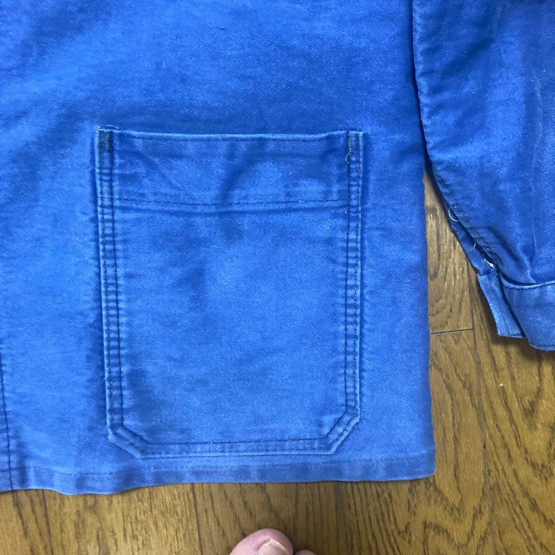 最終価格です　70年代　フレンチモールスキン　カバーオール