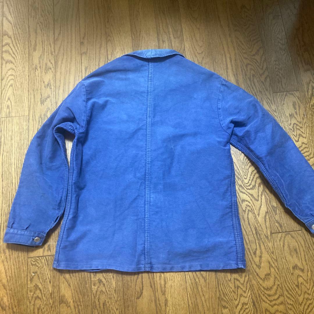 最終価格です　70年代　フレンチモールスキン　カバーオール