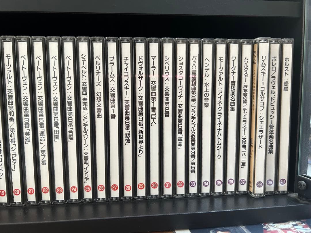 世界名曲選集計62枚