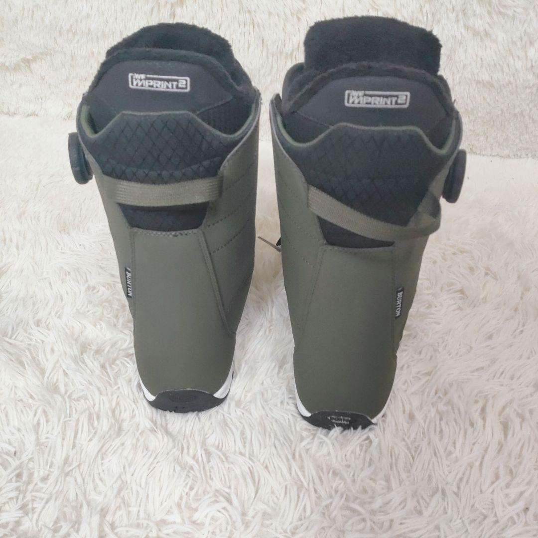 BURTON RULER BOA WIDE スノーボードブーツ 25cm カーキ