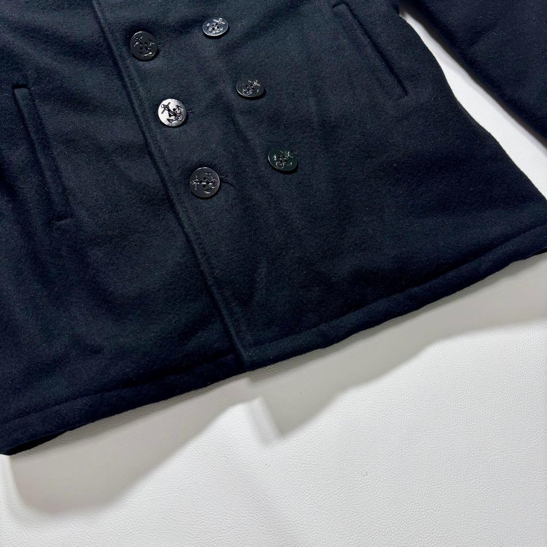 SCHOTT U.S.740N Pコート ダブル キルティング 40サイズ 黒