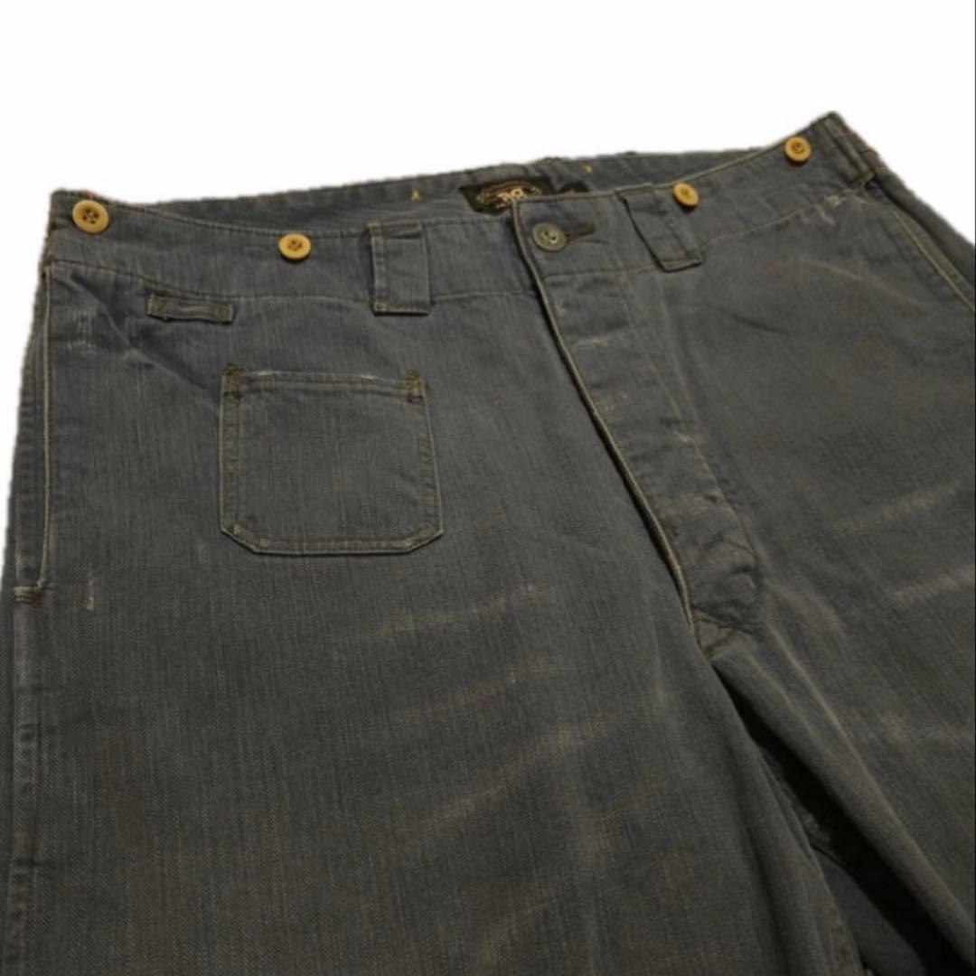 RRL Buckle Back HBT Work Trouser ユーロワーク