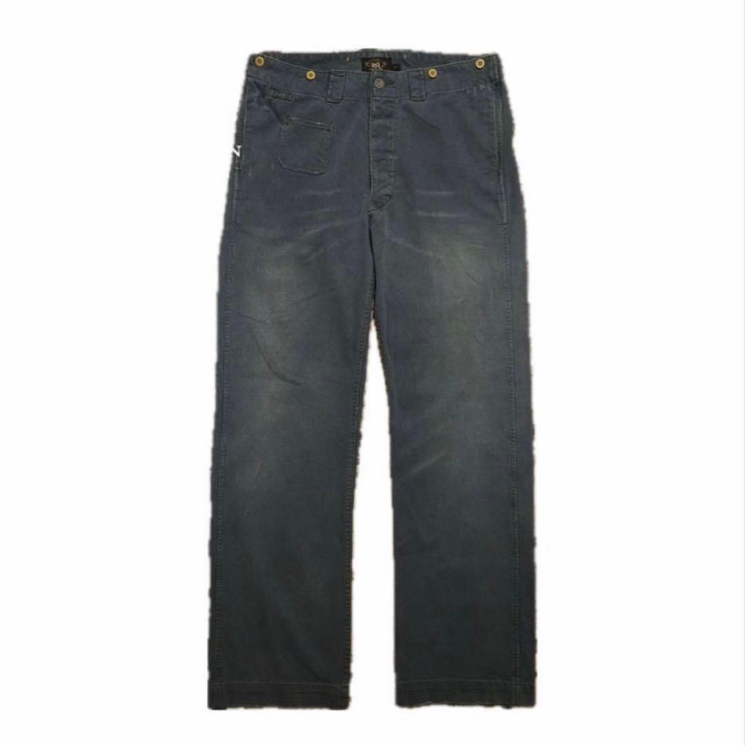 RRL Buckle Back HBT Work Trouser ユーロワーク
