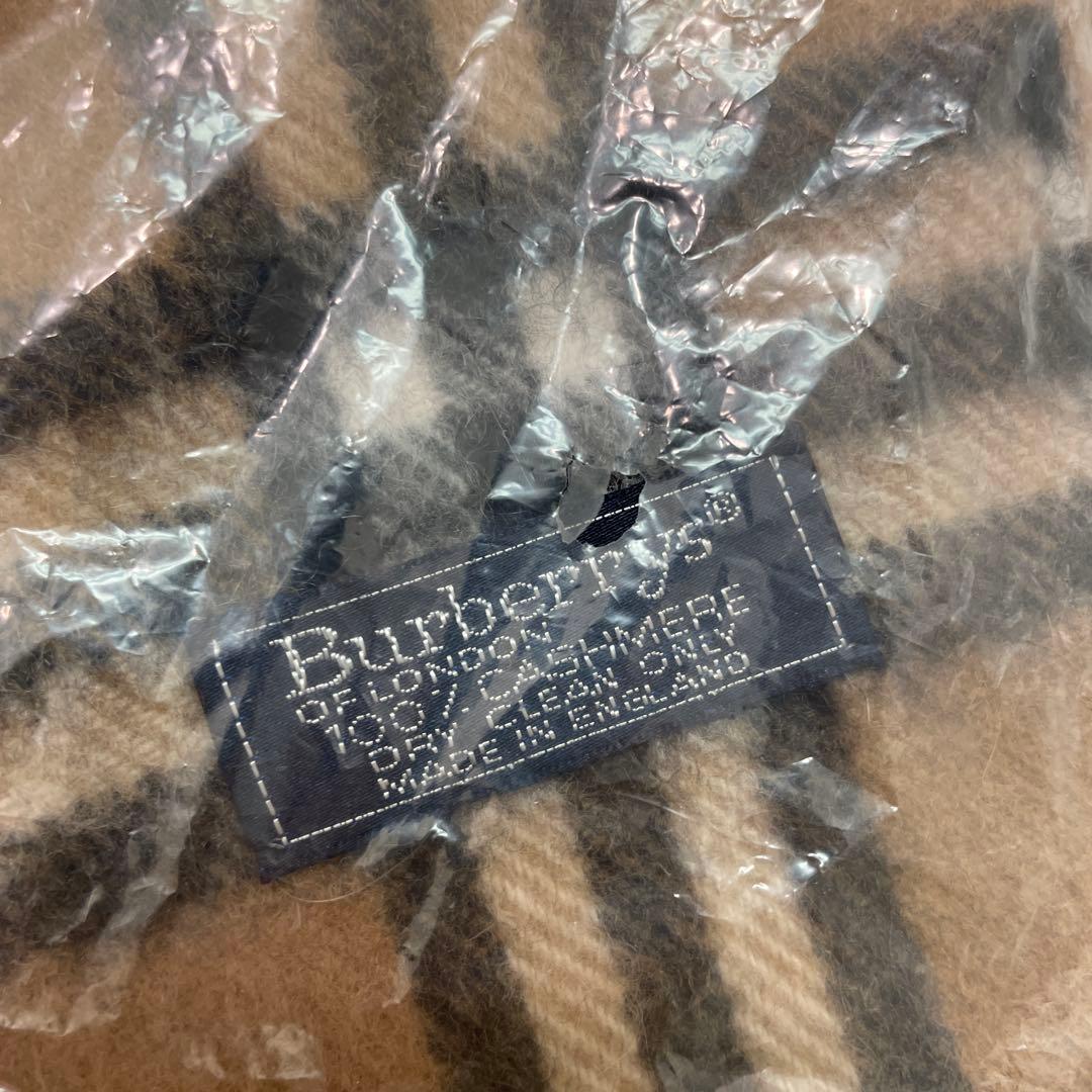 新品バーバリーマフラー　England