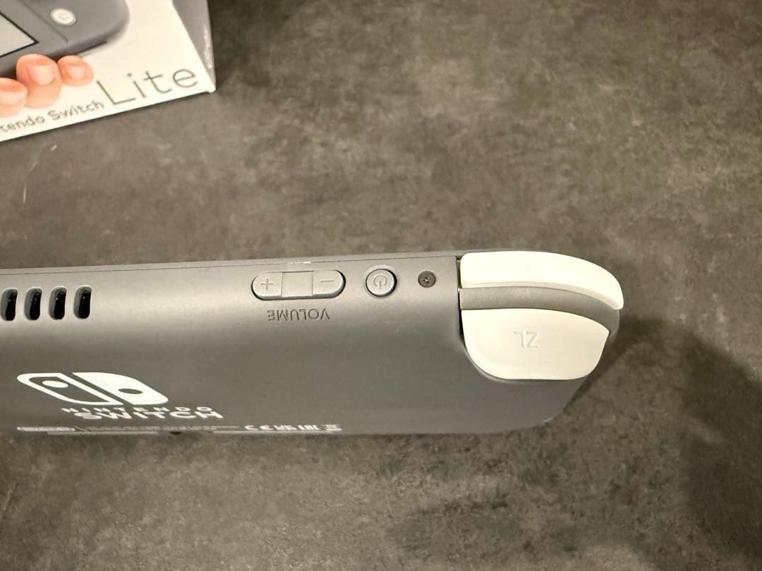 かぐらゐ　Nintendo Switch Lite グレー 本体 箱付き