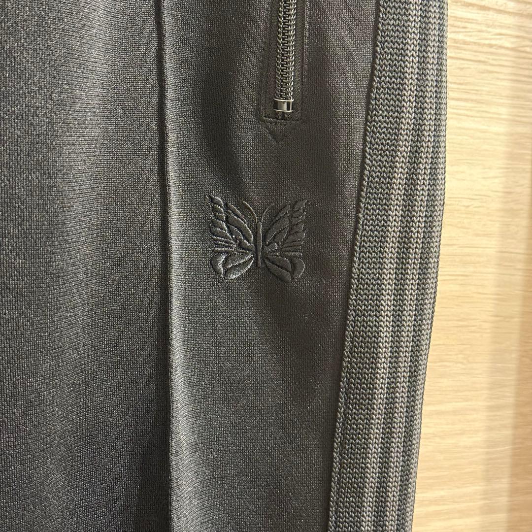 Needles トラックパンツ ブラック/ブラック XSサイズ