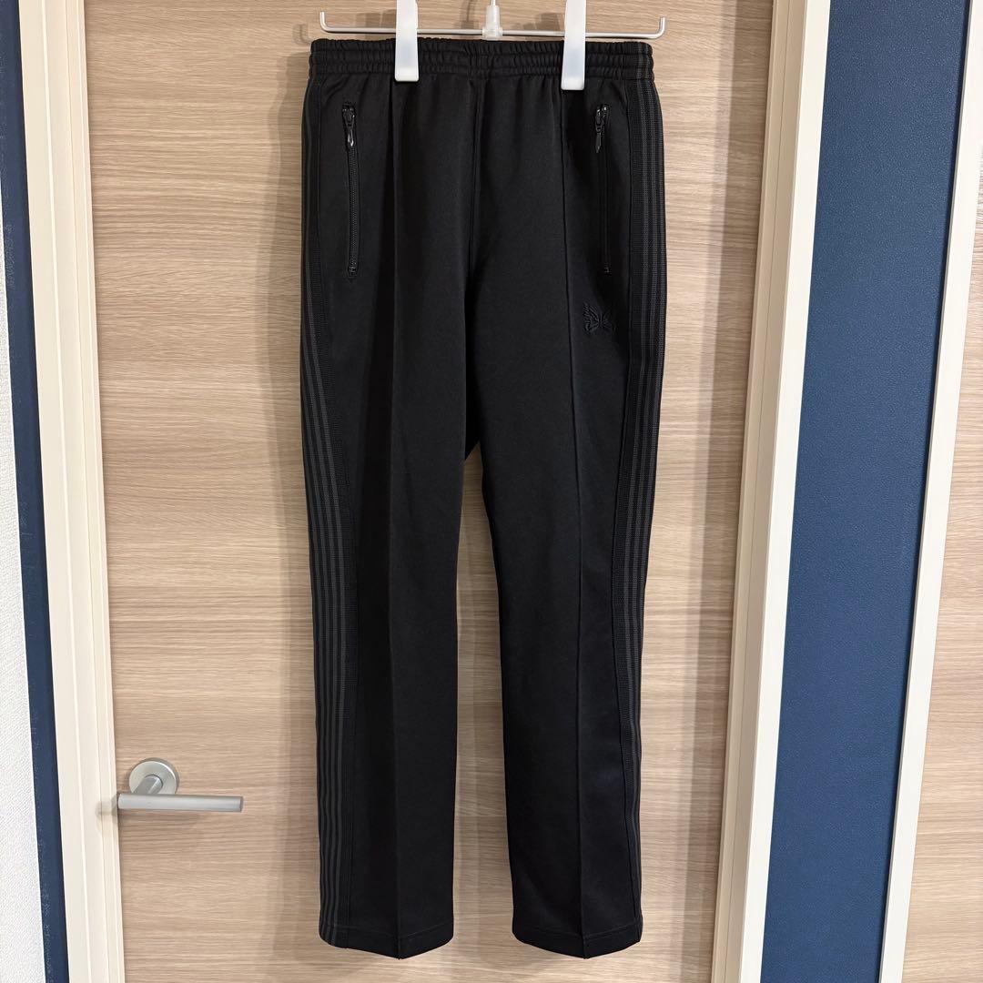 Needles トラックパンツ ブラック/ブラック XSサイズ