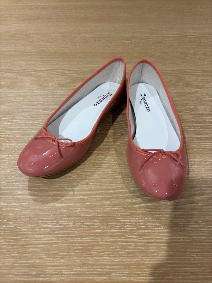 新品未使用 レペット Lepettoエナメル ピンク 38.5