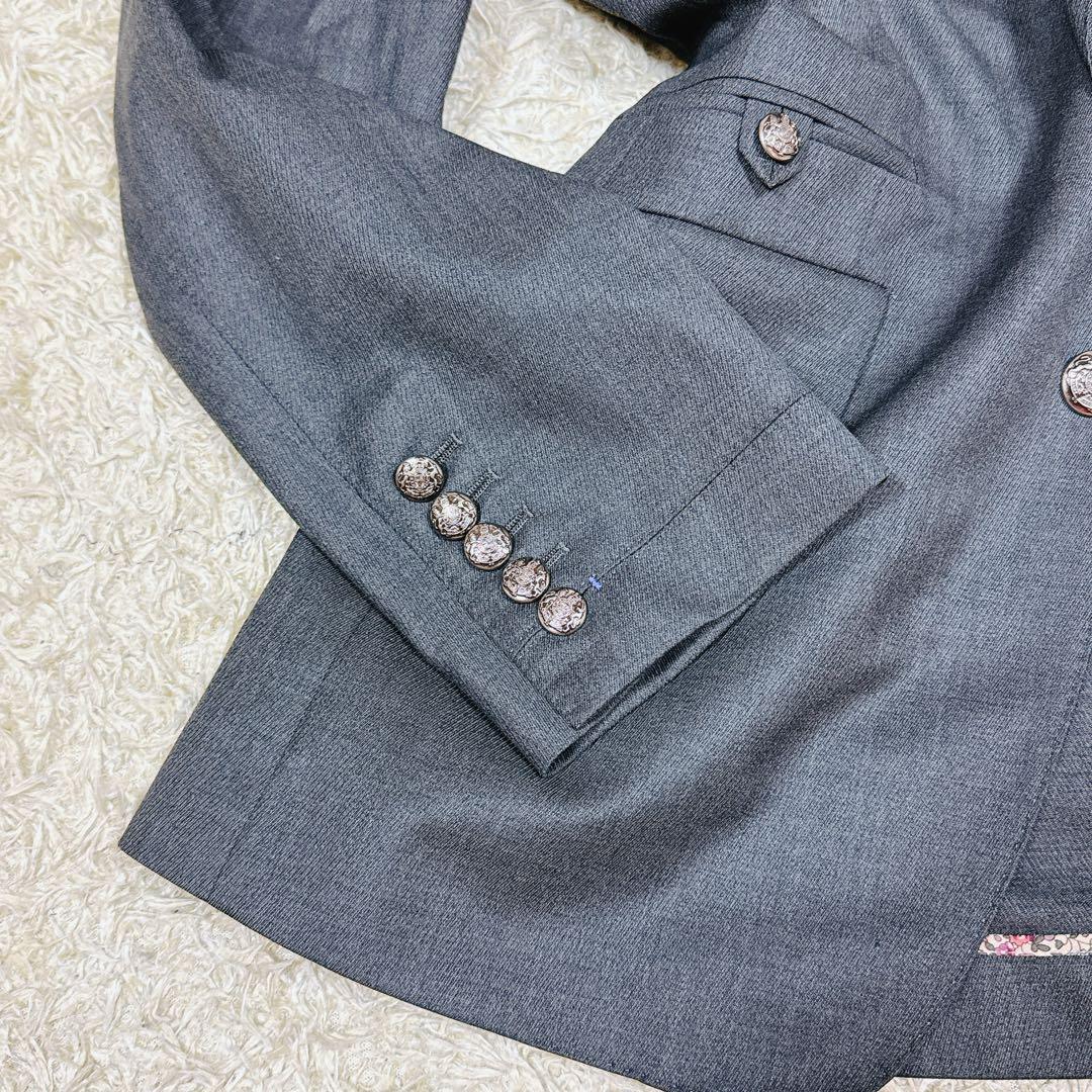 【極美品】Paul Smith ポールスミス メタルボタン グレー セットアップ