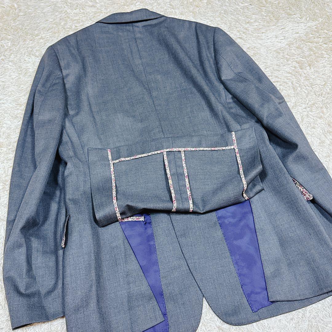 【極美品】Paul Smith ポールスミス メタルボタン グレー セットアップ