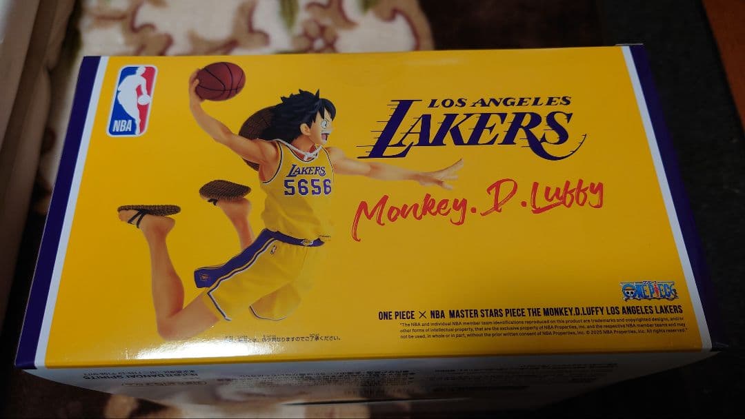 新品 ワンピース×NBA レイカーズ ONE PIECE BASE SHOP