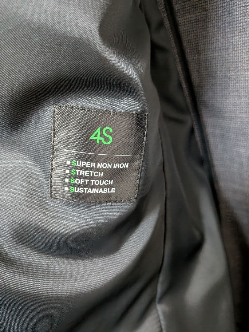 【極美品】SUITS SEIECT グレー ビジネススーツ スーツセット