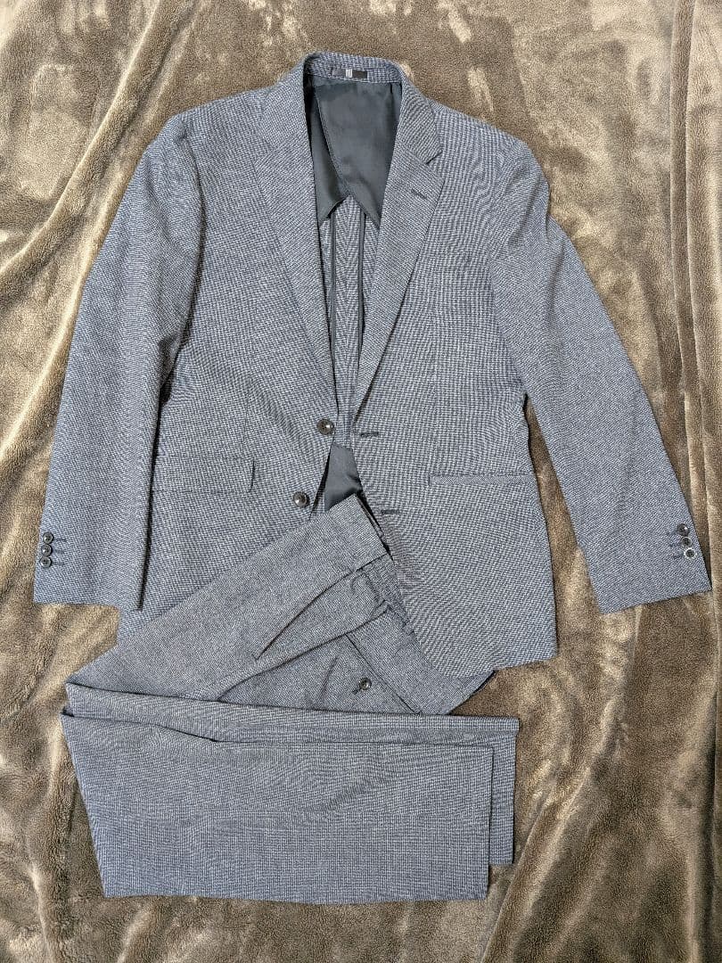 【極美品】SUITS SEIECT グレー ビジネススーツ スーツセット